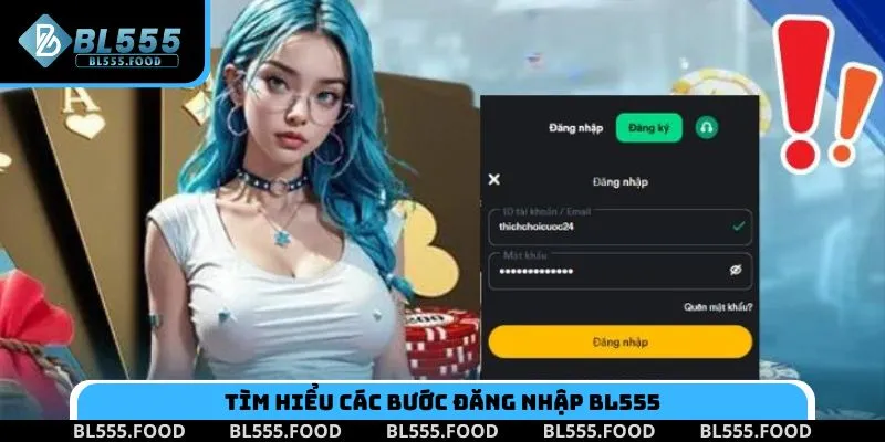 Tìm hiểu các bước đăng nhập BL555 thực hiện đơn giản